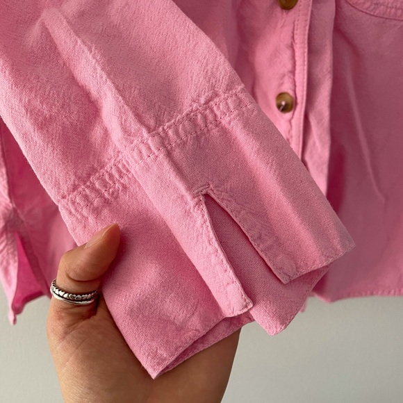 Vintage pink button-down shirt - Picture 4 of 4